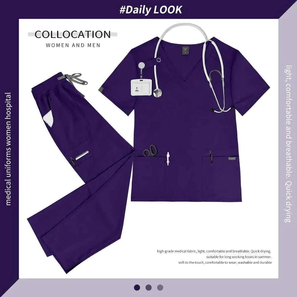 Dwiggies Everyday Women's Scrub Set
