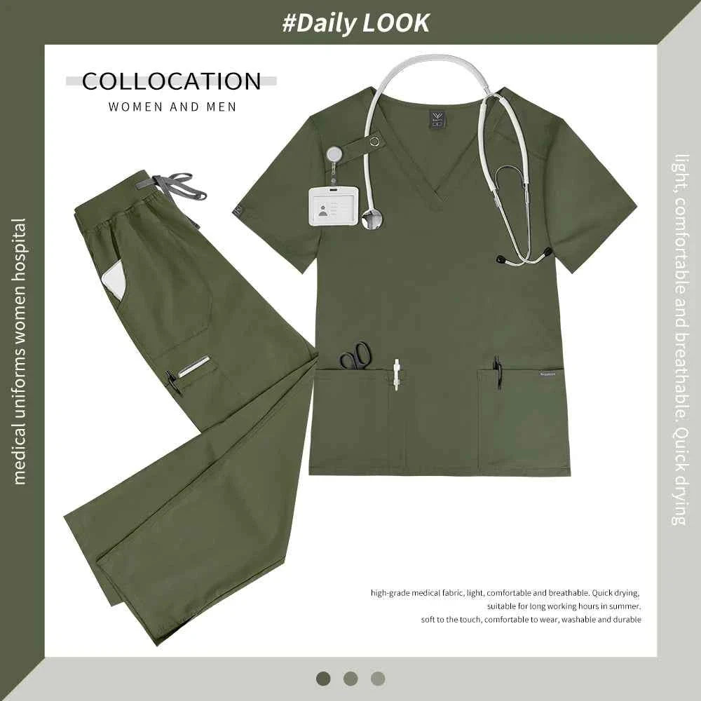 Dwiggies Everyday Women's Scrub Set