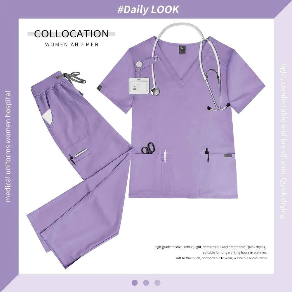 Dwiggies Everyday Women's Scrub Set